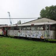 Schienenbus der Baureihe VT95 mit Beiwagen VS95 - Eisenbahnmuseum Dieringhausen (12.08.2017)