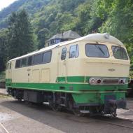 D5 steht ohne Motor im Bw Brohl - 40 Jahre Vulkan-Express - Brohltalbahn (26.08.2017)