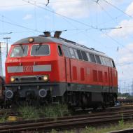 218 499-2 ist die letztgebaute Lok der Baureihe und heute (im Jahr 2018) noch für die DB im Einsatz - DB Museum Koblenz - Sommerfest 2018 (16.06.2018)