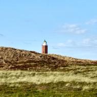Leuchtturm auf der Uwe Düne bei Kampen - Nordseeinsel Sylt (31.08.2018)
