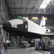 der Buran Prototyp OK-GLI wurde für einige Testflüge genutzt - mit dem Zusammenbruch der Sowjetunion fehlte das Geld für die Fertigstellung der sowjetischen Version vom NASA Space Shuttle (13.04.2019)