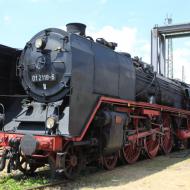 01 118 der Historischen Eisenbahn Frankfurt fuhr zum wahrscheinlich letzten Mal ins DB Museum - DB Museum Koblenz - Sommerfest 2019