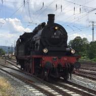 78 468 stand für Führerstandsmitfahrten zur Verfügung - DB Museum Koblenz - Sommerfest 2019