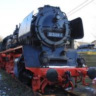 50 3559 - die letzte Plandampf-Lok in Deutschland vor dem Ville-Express (Februar 2013 #1)
