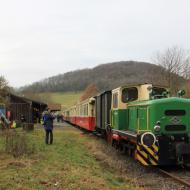 Ankunft in Engeln - Brohltalbahn Weihnachtsfahrt 2019
