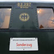 einer der beiden Donnerbüchsen mit rekonstruierter Reichsbahnbeschriftung - Adventsfahrten der Berliner Eisenbahnfreunde mit 86 1744-1 (2.12.2022)