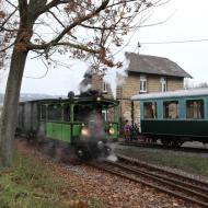Endstation war bereits Niederzissen - Chiemsee Dampflok zu Gast auf der Brohltalbahn zur Adventszeit (10/11.12.2022)