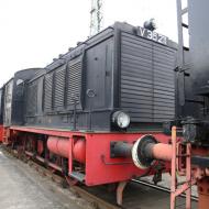 V36 211 bildete mit einer zweiten V36 eine Doppeltraktion - 2. Nördlinger Eisenbahnfest (20. Mai 2023)