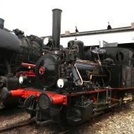 Lok 3 aus dem Jahr 1914 stand ebenfalls unter Dampf - 2. Nördlinger Eisenbahnfest (20. Mai 2023)