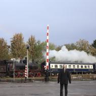 nur wenige Züge waren mit beiden Pullmann Wagen unterwegs - ZLSM: Stoomtreindagen Simpelveld 2023 (28./29.10.2023)