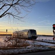 die Börderbahn nahe Zülpich (14.1.2025) - verschiedenste Eindrücke aus der Voreifel