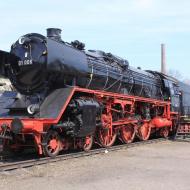 01 008 - die erste an die Reichsbahn gelieferte 01! Baujahr 1925, 120 km/h schnell, 1973 ausgemustert. (19.04.2015)