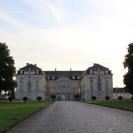 Schloss Augustusburg - Blick von Osten in den Ehrenhof (13.08.2016)