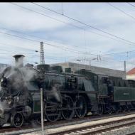 S3/6 3673 auf dem Weg Richtung Donauwörth . 2. Nördlinger Eisenbahnfest (20. Mai 2023)