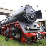 22 064 (rekonstruierte DR ex Br. 39 ex P10) wurde als frühere Heizlok soweit möglich wieder optisch komplettiert - 2. Nördlinger Eisenbahnfest (20. Mai 2023)