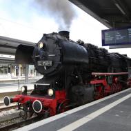 52 8168-8 im Bahnhof Donauwörth - 2. Nördlinger Eisenbahnfest (20. Mai 2023)