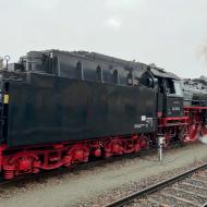 Tenderansicht von 03 2155-4 in Basdorf - Adventsfahrten der Berliner Eisenbahnfreunde mit 03 2155-4 (29.11.2025)