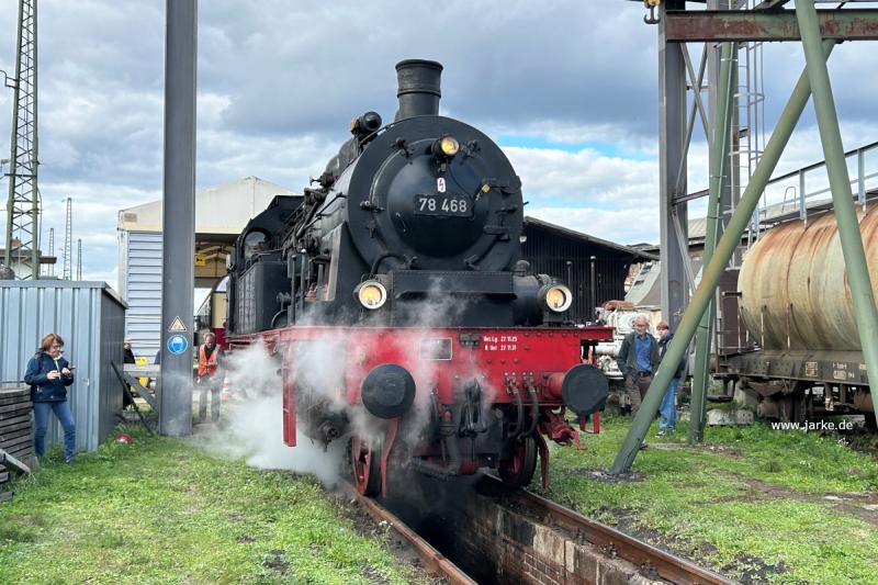 78 678 wurde im DB Museum für die Rückfahrt vorbereitet  - DB Museum Koblenz (10.10.2026)